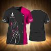 Hand Spa Nail Tech Uniform Pink Personalized Name 3D T-Shirt, Nail Art Shirt, Custom Tech Shirt, Artist Gifts, Gift for Manicurist/Gift-256 view 2
