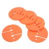 Jerliflyer 5pcs Diving line Marker cave, Portable wear Proof PVC Dive,Underwater Signal Dive Marker Rope (Orange/2.4inch) view 4