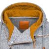 Maiyifu-GJ Men Slim Fit Full Zip Hoodies Casual Diagonal Zipper Hooded Sweatshirt Long Sleeve Sports Jacket with Zip Pockets (Light Grey,Small) view 3