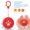 Electric Handwarmer Men Women Cute Cat Paw Pattern Winter Warm 5 Hours Portable for Camping Fishing Skiing (Red),Rechargeable Hand Warmer, Rechargeable Hand Warmer, Electric Handwarmer Men Elect view 2