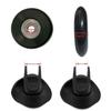 LOTOWELZON 2pcs Luggage Suitcase Replacement Wheels, 50mm Rubber Inline Roller Skate Wheels with 8mm(0.31") ABEC-7 608ZZ Bearings Repair Kits (Black, OD50xW18mm/1.97" x0.7) view 4
