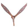 HILASON Western Horse Breast Collar American Leather Painted Geomatric | for Horses view 1