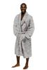 NORTHWEST NBA Men's One Size Fits Most Soft Sherpa Lounge Bathrobe, Atlanta Hawks view 1