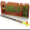 Black Eagle Zombie Slayer Crested Hunting Arrows with 2 Inch Vanes  .003 Straightness, 500 Spine, 32 Inch Shaft  6 Pack with Archery Target view 2