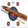 Black Eagle Arrows Spartan Fletched Arrows with 2 inch Vanes - .001 Straightness, 500 Spine - 6 Pack - with Target view 1