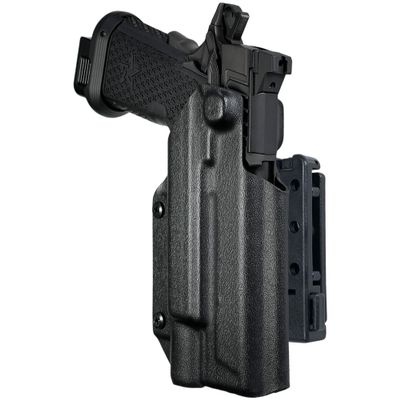 Pro IDPA Competition Holster fits Staccato XC w/SureFire X300U-A (Right-Hand Draw, Black)
