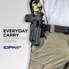 Pro IDPA Competition Holster fits Staccato XC w/SureFire X300U-A (Right-Hand Draw, Black) view 2