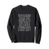 Dear Algebra Stop Asking Us To Find Your X - Math Joke Sweatshirt view 1