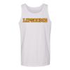 AT01 - Lipscomb Bisons Basic Block Tank Top - Small - White view 1