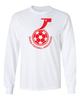 FLAURA Ghana Soccer #9 Ayew World Football Fans Youth Long Sleeve Tshirt (White, Youth X-Large) view 2