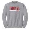 UGP Campus Apparel AW1274 - Indiana Hoosiers Boldline Crewneck Sweatshirt - Medium - Sport Grey view 1