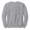 UGP Campus Apparel AW1274 - Indiana Hoosiers Boldline Crewneck Sweatshirt - Medium - Sport Grey view 3