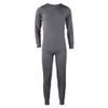 Men's Soft Fleece Thermal Underwear Set (XL, Charcoal) view 1