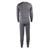 Men's Soft Fleece Thermal Underwear Set (XL, Charcoal) view 3