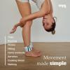 Movido Wrist and Ankle Weights | 1 lb each (2 per set) | Adjustable Workout Weights for Women and Men | Perfect for Yoga, Walking, Pilates, Hiking, Aerobics, Movement (Ocean) view 2