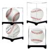 4 Packwith Base Baseball Display Case,UV Protected Acrylic Baseball Boxes for Display view 1
