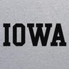 AT01 - Iowa Hawkeyes Basic Block Tank Top - Small - Sport Grey view 2