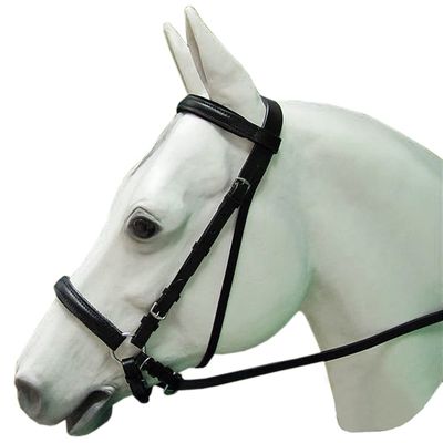 HILASON Pony English Bitless Bitfree Bridle Extremely Comfortable