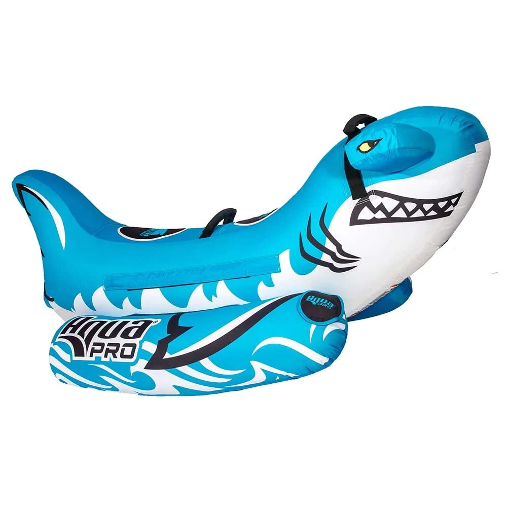 Aquapro APT21226 The Shark Inflatable 2 Person Towable Tube - 82"
