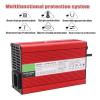 JMYSD 48V 6 Amp Golf Cart Battery Charger Club Car Battery Charger Fast Charging in Red Aluminum Case,A8 view 3