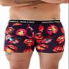 MIKKEL HOLLINS Mens Boxer Briefs With Fly - Sexy Lips - Ultra Soft Tencel Boxers For Men - Moisture Wicking - Anti Chafing Men's Underwear (Lips)(Large) view 2