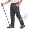 TACVASEN Men's Winter Snow Ski Fleece Lined Pants Skiing Pants Waterproof Fishing Hiking Work Pants with Pockets Hunting Pants for Men view 1