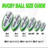 World Rugby Shop X Gilbert G-TR4000 Rugby Ball Size 4 - Durable Rugby Equipment - Triangular Surface Grip - 3 Ply Construction - Red view 2