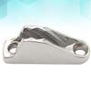 TEHAUX Boat Cleats Boat Cleats Boat Cleats 3pcs Buffer Jam Hardware Limiter Clipper Rope Steel Practical Cleat Clam Boat Sailboat Stainless Boat Cleats Mini Buffer Mini Buffer Mini Buffer view 4