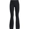Under Armour Girls Motion Flare Pants, (001) Black / / Jet Gray, Medium view 1