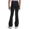 Under Armour Girls Motion Flare Pants, (001) Black / / Jet Gray, Medium view 4