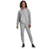 Under Armour Womens Rival Fleece Joggers, (012) Mod Gray Light Heather / / White, X-Small view 3