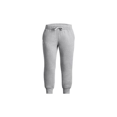 Under Armour Girls Rival Fleece Joggers, (012) Mod Gray Light Heather / / White, X-Small