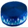 Country Brook Design - Winter Wonderland Ribbon on Royal Blue Nylon Webbing (1 Inch, 20 Yards) view 1