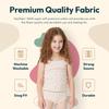 Feathers Girls and Toddler Underwear - Kids Underwear - Super Soft Cotton Rose view 2