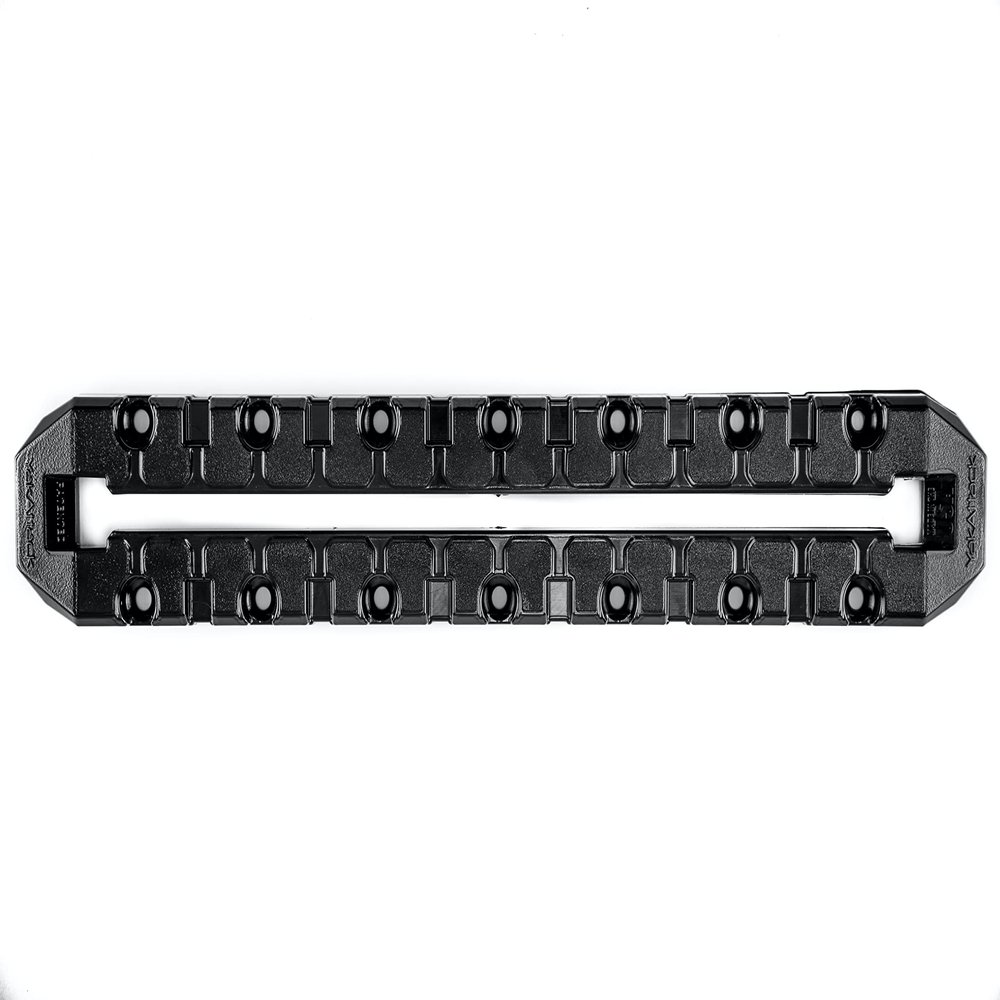 YakAttack GridLoc MightyMount XL 12 Track Mount | 10.5 Usable Kayak Rail Accessory with Hardware | Compatible with BlackPak Pro & Kayak Track Systems | Durable Marine-Grade Gear Mount | Made in USA