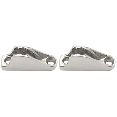 TEHAUX 2pcs Boat Rope Clipper Sailboat Accessory Marine Latch Stainless Steel Rope Lacing Tool
