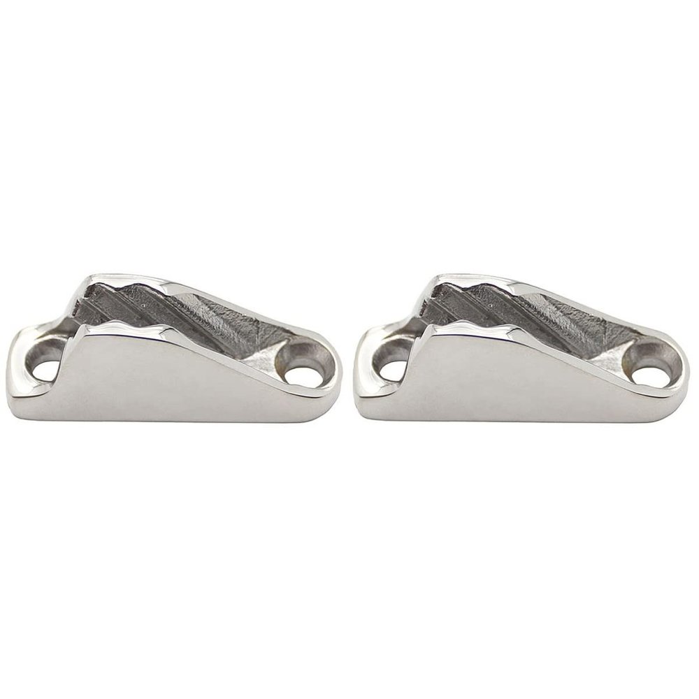 TEHAUX 2pcs Boat Rope Clipper Sailboat Accessory Marine Latch Stainless Steel Rope Lacing Tool
