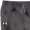 Under Armour Boys Rival Fleece Printed Joggers, (001) Black / / White, Medium view 3
