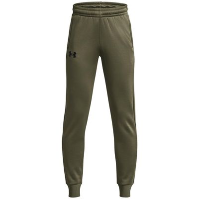Under Armour Boys ArmourFleece Jogger, (390) Marine OD Green / / Black, X-Small