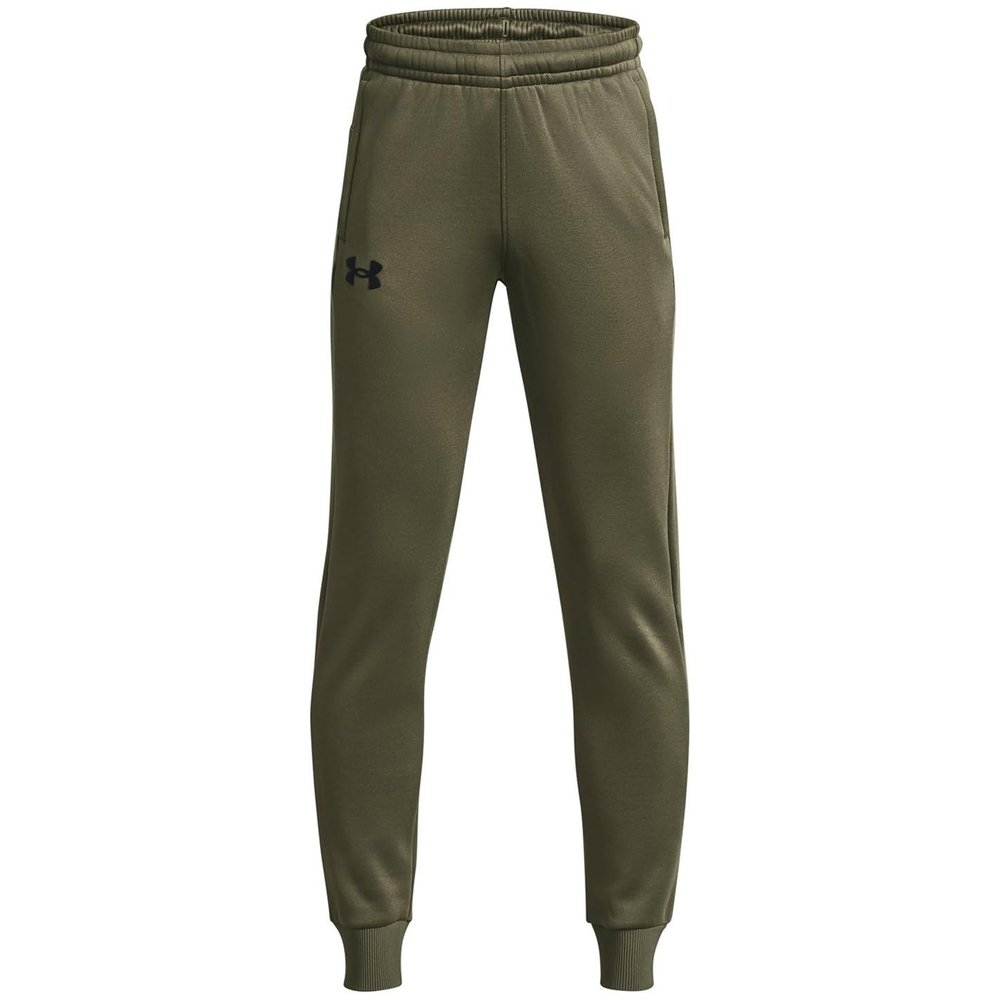 Under Armour Boys ArmourFleece Jogger, (390) Marine OD Green / / Black, X-Small