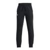 Under Armour Boys Rival Fleece Joggers, (001) Black / / White, X-Large view 1