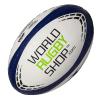 World Rugby Shop X Gilbert G-TR4000 Rugby Ball Size 5 - Durable Rugby Equipment - Triangular Surface Grip - 3 Ply Construction - Navy view 2