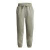 Under Armour Girls Rival Fleece Oversized Pants, (504) Grove Green / / White, X-Large view 1
