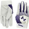 Under Armour Boys Youth Clean Up Baseball Gloves, (104) White/Purple/Purple, Medium view 1