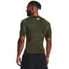 Under Armour Men's Armour HeatGear Compression Short-Sleeve T-Shirt, (390) Marine OD Green / / White, Medium view 2