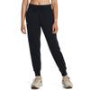 Under Armour Womens Rival Fleece Joggers, (001) Black / / White, Small Tall view 2