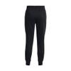 Under Armour Womens Rival Fleece Joggers, (001) Black / / White, Small Tall view 3