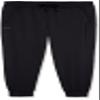 Under Armour Girls HeatGear Armour Pants, (001) Black / / Jet Gray, Small view 1