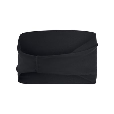 Under Armour unisex-adult Light Stretch Headband, (001) Black / / Pitch Gray, One Size Fits Most
