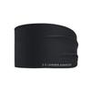 Under Armour unisex-adult Light Stretch Headband, (001) Black / / Pitch Gray, One Size Fits Most view 2